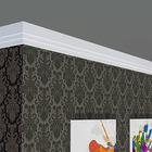 Roda Teto Moldura Eva Autocolante 10cm - 10 Metros Vp33