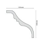 Roda Teto Perfil De Poliestireno Up237 - Caixa Com 6 M - Bran