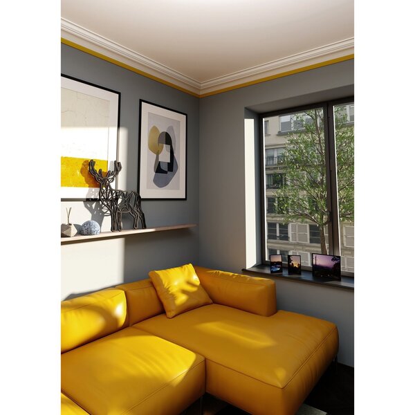 Roda Teto Perfil De Poliestireno Up237 Homestar - Caixa Com 6