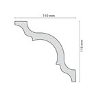 Roda Teto Up230 Perfil De Poliestireno - Caixa Com 6 M - Bran