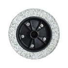 Rodado Macico Borracha Exp 3,25x8mm Aro 19mm