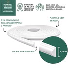 Rodameio Autocolante Eva Flexível 2,3x1,2cm - 40 Metros Rm61
