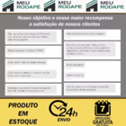 Rodameio Autocolante Flexível Em Eva 2,5cm X 1cm - 47 Metros