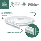 Rodameio Autocolante Flexível Em Eva 3,8cm X 1,2cm - 48 Metro
