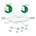 Rodameio Boiserie Eva Autocolante 2,3cm Rm61 2 Metros Meuroda