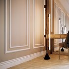 Rodameio Perfil De Poliestireno Cw11 - Caixa Com 6 M - Branco