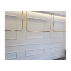 Rodameio Poliestireno 03cm Branco 31003 Arquitech 2 Metros