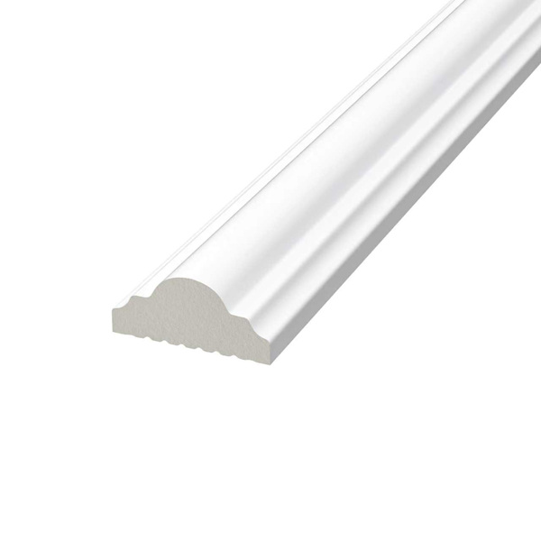 Rodameio Universal em Poliestireno Boiserie 4x240cm Moldurama | Leroy ...