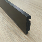 Rodapé 05cm Poliestireno Lev51 Preto Santa Luzia 2,4 Metros