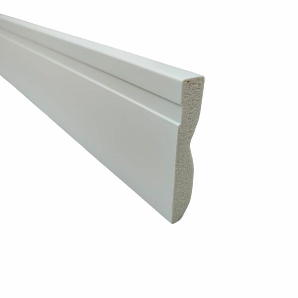 Rodapé 07cm Poliestireno Frisado Bellant - 2,20 Metros
