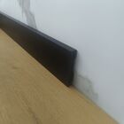 Rodapé 07cm Poliestireno Lev71 Preto Santa Luzia 2,4 Metros