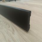 Rodapé 07cm Poliestireno Lev71 Preto Santa Luzia 2,4 Metros