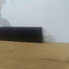 Rodapé 07cm Poliestireno Lev71 Preto Santa Luzia 2,4 Metros