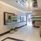 Rodapé 07cm Preto Frisado Laca  R9