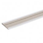 Rodape 10cm Liso Cinza Titanium Poliestireno 454 - Santa Luzia