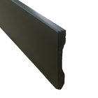 Rodapé 10cm Poliestireno Lev101 Preto Santa Luzia 2,4 Metros