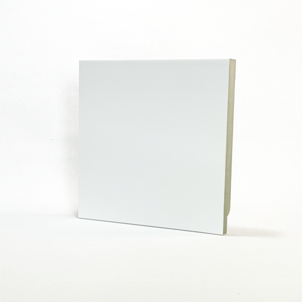 Rodapé 15cm (pack Com 04) Branco Sem Friso Santa Rita Reveste