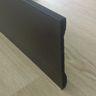 Rodapé 15cm Poliestireno Lev151 Preto Santa Luzia 2,4 Metros