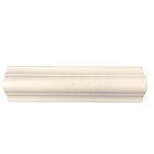 Rodapé 20 Cm Branco Frisado Barra 2,45 Mts
