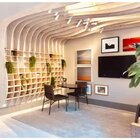 Rodapé 451 Cinza Titanium Poliestireno Com 7cm Santa Luzia