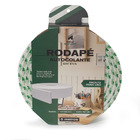 Rodapé 7cm Em E.v.a Autocolante Liso Rolo 5 Metros