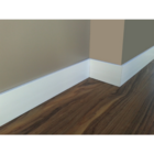 Rodape 7x1,3x240cm Liso Branco Poliestireno Lev71 - Santa Luz