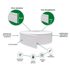 Rodapé Alto Eva Autocolante 15cm Rp16 10 Metros Meurodapé