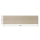 Rodapé Cerâmico Coordenado Sensitive Sepia 14,5x60cm Eliane