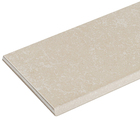 Rodapé Coordenado Cerâmica Marmore Crema 10x60cm Portobello