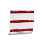 Rodapé Curvo Lete Autocolante Sem Aba 100mm X 25mm - Homeney