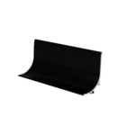 Rodapé Curvo Lete Autocolante Sem Aba 35mm X 20mm - Homeney -