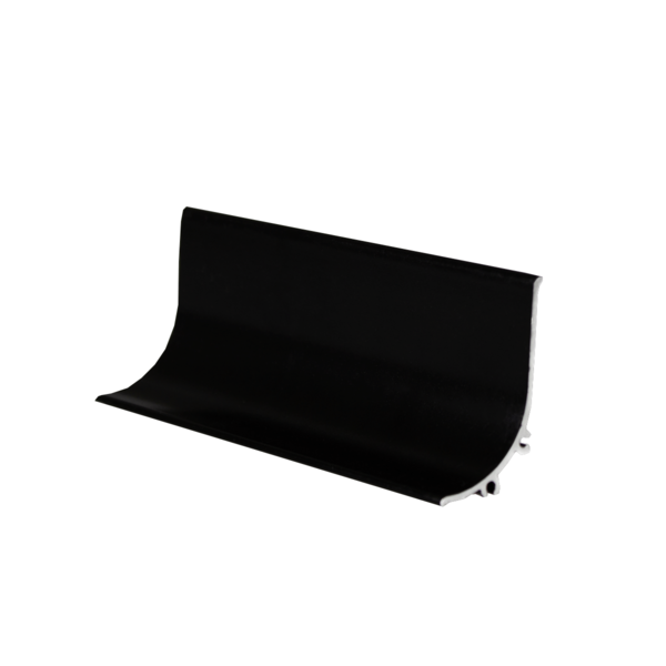 Rodapé Curvo Lete Autocolante Sem Aba 35mm X 20mm - Homeney -