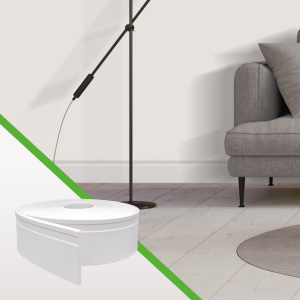 Rodapé De Eva Autocolante Lambri Decorativo Acabamento Portas