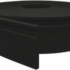 Rodapé De Eva Autocolante Preto, Lambri Decorativo, Acabament