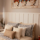 Rodapé De Eva Autocolante Rp16 7cm Branco - 2,5 Metros - Único