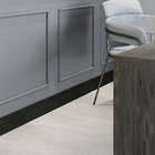 Rodapé De Eva Autocolante Rp16p 10cm Preto 10 Metros Rp16p 04