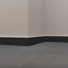 Rodapé De Eva Autocolante Rp16p 7cm Preto 2,5 Metros Rp16p 01