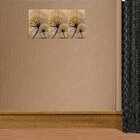 Rodapé De Mdf 10cmx15mmx2,40m Com Friso 1002  Turim Frisado