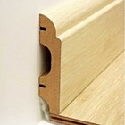 Rodapé De Mdf Durafloor Clean 8cm Belgrado 80mm X 18mm X 2100