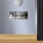 Rodapé De Mdf Frisado De 10cm X 2,40m Rende 2,4 Metros Molduf