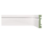 Rodapé De Mdf Frisado De 7cm X 2,40m Rende 2,4 Metros Moldufa