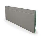 Rodapé de MDF Lacca Touch Grafite 1 Friso 10x240cm Concrem Wood