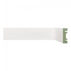 Rodapé De Mdf Liso De 5cm X 2,40m Rende 2,4 Metros Moldufama
