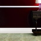 Rodapé De Mdf Liso De Sobrepor 15cmx2,40m Rende 2,4m 1202  Br