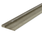 Rodapé de MDF Naval Branco De Sobrepor Lacca Premium 14x240cm Moldurama