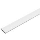 Rodapé de MDF Ultra Branco RP5A Premium 5x240cm Artens