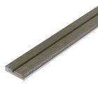 Rodapé de MDF Ultra Branco RP7A Clean Premium 7x240cm Artens