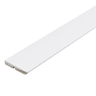 Rodapé de MDF Ultra Branco RP10A Clean Premium 9,5x240cm Artens