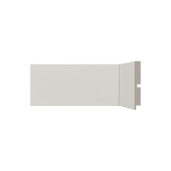 Rodapé De Poliestireno 10cm X 13mm X 2,40m Liso 454 Pop Decor