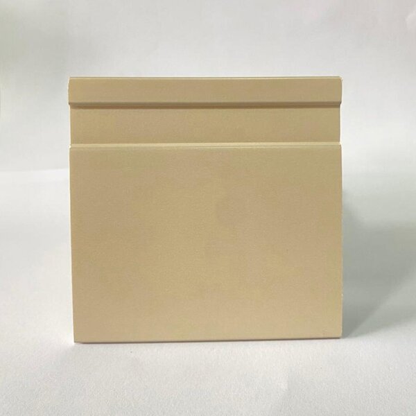 Rodapé De Poliestireno 10cm X 15mm Frisado Color 2,4 Metro Li